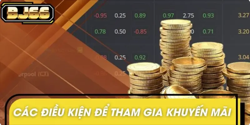 Các điều kiện để tham gia khuyến mãi nạp lần đầu BJ66 Các điều kiện để tham gia khuyến mãi nạp lần đầu BJ66