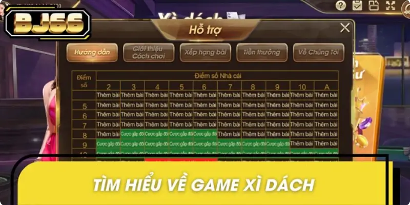 Tìm hiểu về game Xì Dách