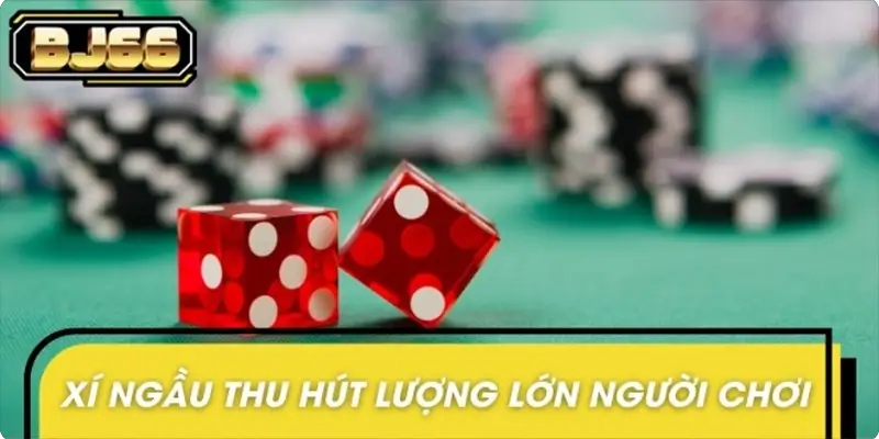 Xí Ngầu là một trong những tựa game thu hút lượng lớn người chơi Xí Ngầu là một trong những tựa game thu hút lượng lớn người chơi